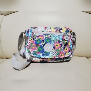 Kipling Multicolor Floral Crossbody Bag